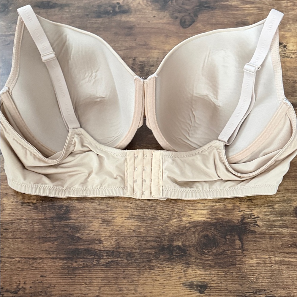 Cacique Beige Full-Coverage Bra - Picture 5 of 8